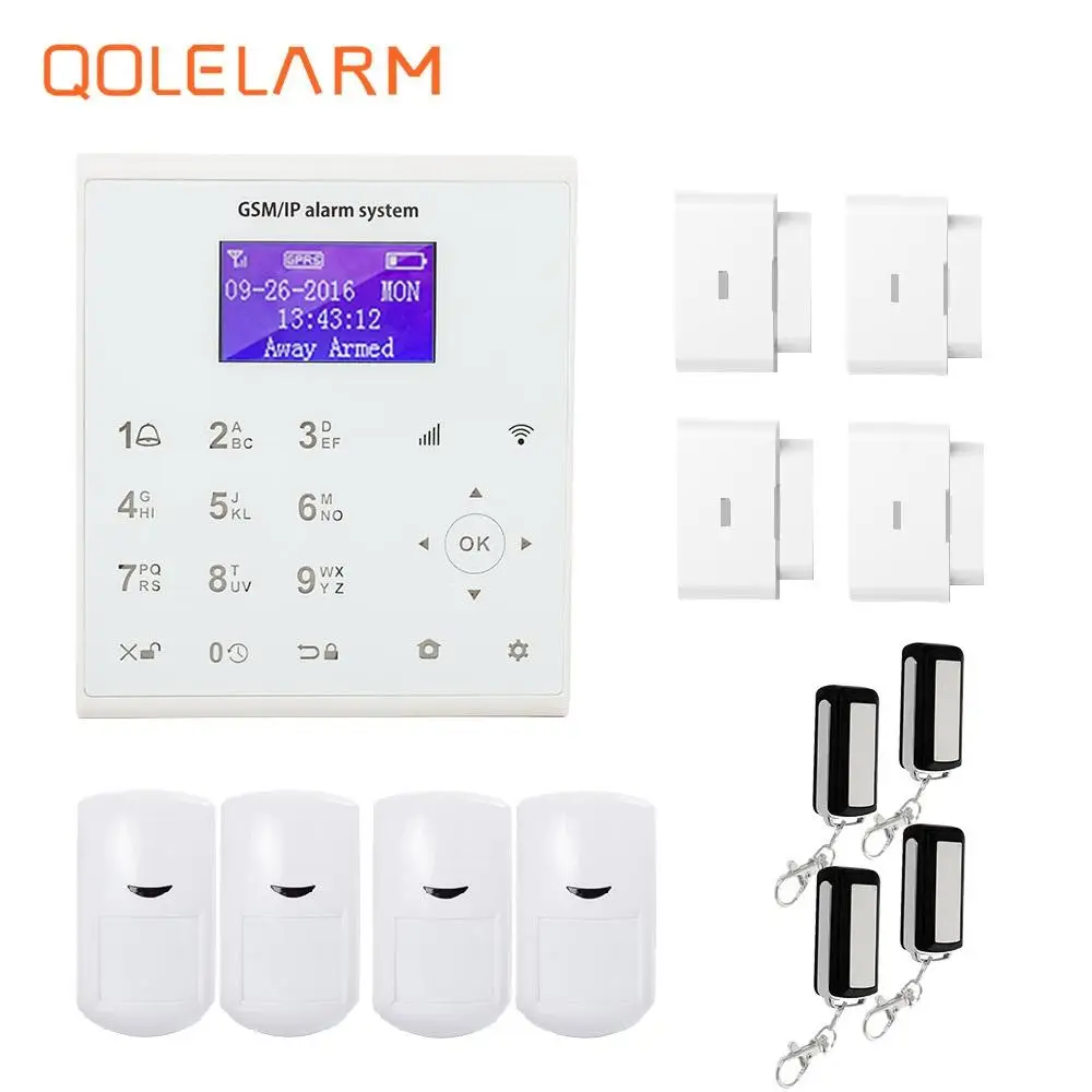 

Top10 security products! smart home yard IP wifi gprs sms gsm wireless security alarms systems