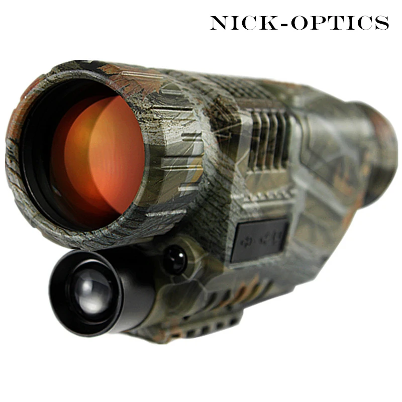 

5X40 Infrared Hunting Night Vision Monocular HD Powerful Telescope Military Digital night-vision Camera long range in Dark night