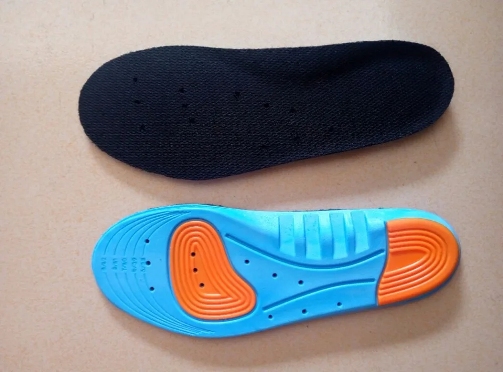 Новый Пот-абсорбент Running стельки массажные коврики для ухода за ногами для Для мужчин Для женщин спортивные стельки Дышащие стельки