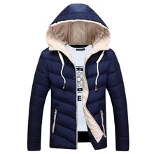 2017 new large size 4 colors Winter jackets men windproof ourdoor down parkas warm Hood men jackets 4 xl Winter coat en