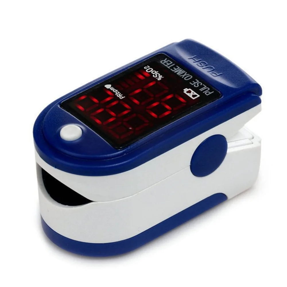 Пальцевой Пульсоксиметр SPO2 PR небольшой OLED дисплей Портативный пальцевой пульсоксиметрический зажим для пальца измеритель кислорода в крови тонометр