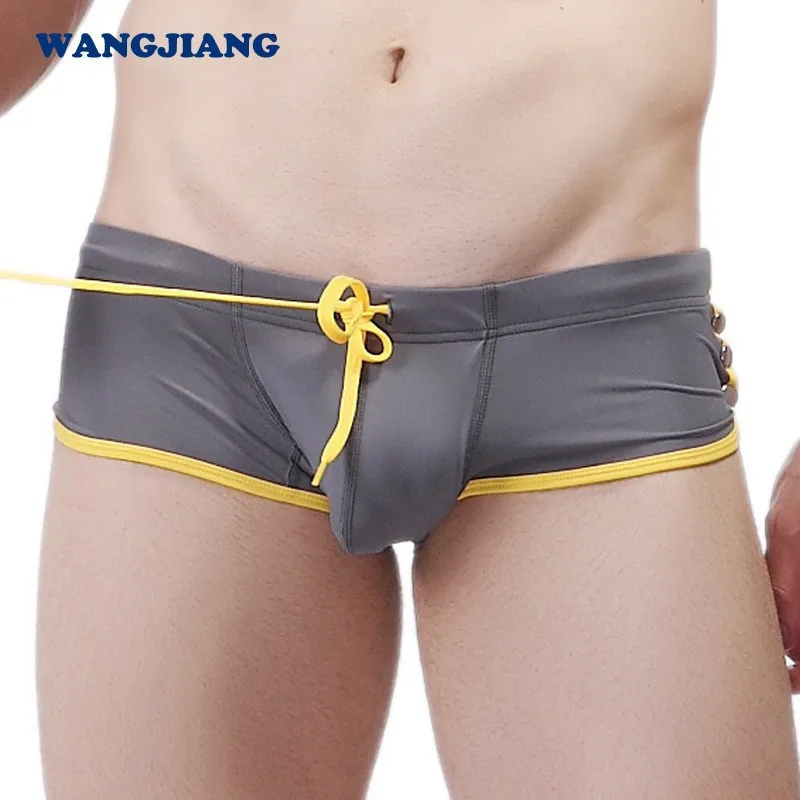 

Sexy Bugle Pouch Nylon Underwear Men Boxer Shorts Trunks Brand Swimwear Swimsuit for Man Beach Board Pool Bathing Suit Wear YK14