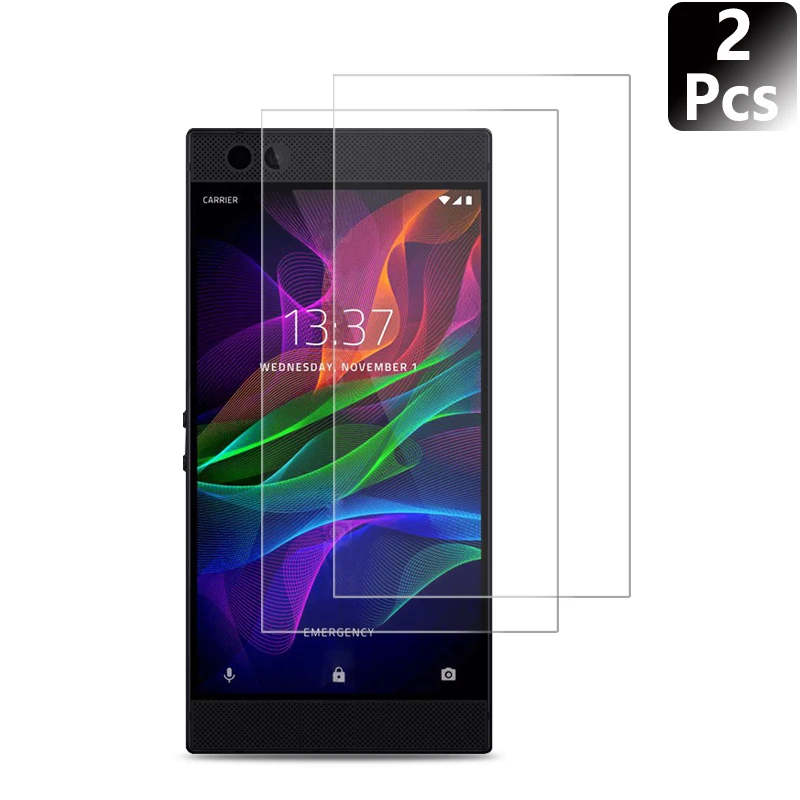 

2PCS Smartphone Tempered Glass 9H Protective Film Screen Protector mobile phone for Razer Phone 2 Phone2 glass cover