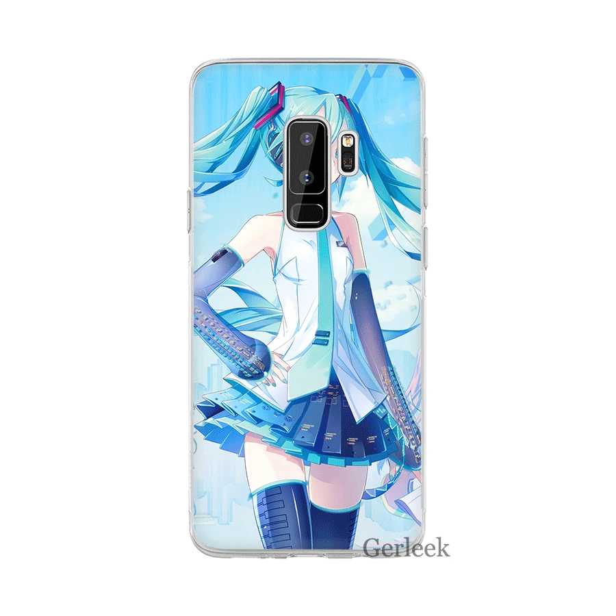 Чехол для телефона Desxz Anime Girl Samsung Galaxy A10 A30 A40 A50 A70 M10 M20 M30 Note 8 9|Чехлы-накладки| |