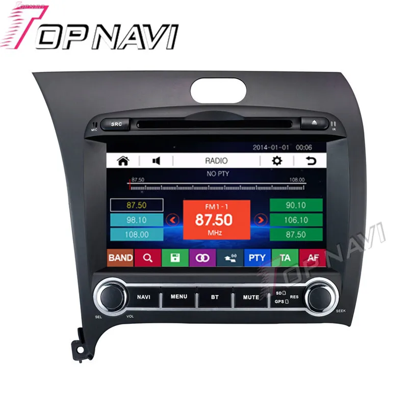 Clearance Topnavi 8" Car DVD GPS For KIA K3/Cerato/Forte 2013- Car Radio Multimedia Audio Stereo In Dash,Wince System 12