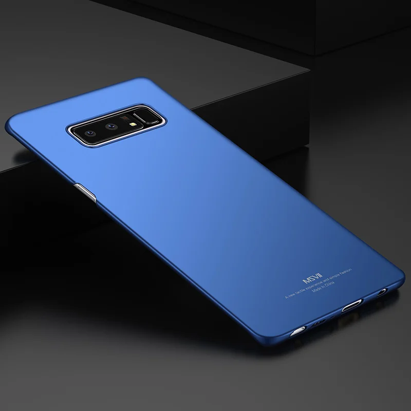 Чехол MSVII для Samsung Galaxy Note 8 роскошный Ультратонкий жесткий матовый чехол-накладка |
