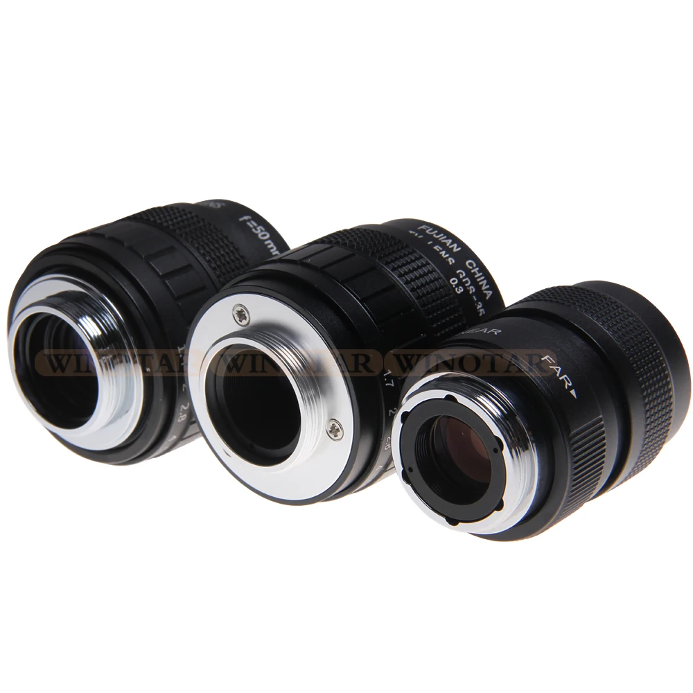  25mm 50mm f1.4 35mm f1.7 C Mount CCTV Lens for M4/3 Olympus for Canon EOS M for sony E NEX for Niko - 33055780517
