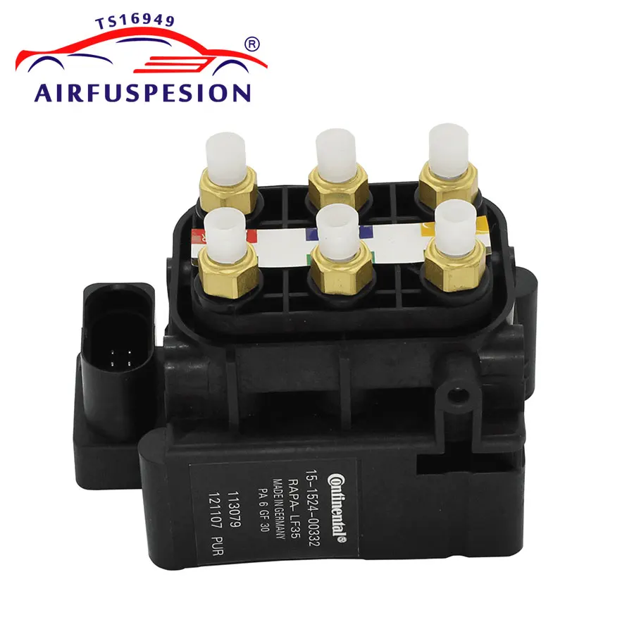 

For Audi Q7 VW Touareg Cayenne Jeep Air Suspension Compressor Pump Supply Solenoid Valve Block 7L0698014 95535890104 7P0698014