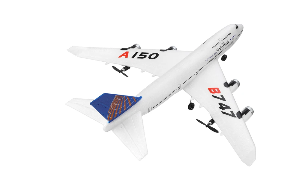 WLtoys XK A150 YW Boeing B747 510mm размах крыльев 2,4 ГГц 3CH EPP RC самолет с неподвижным крылом RTF весы авиамоделирования, игрушки на открытом воздухе для мальчиков и девочек