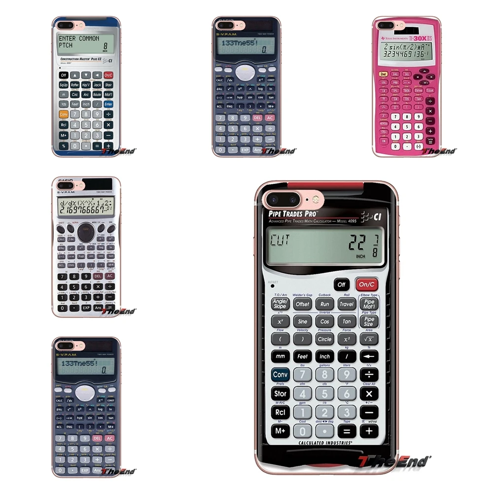 Calculator For Oneplus 3T 5T 6T Nokia 2 3 5 6 8 9 230 3310 2.1 3.1 5.1 7 Plus 2017 2018 Soft Transparent Shell Covers |