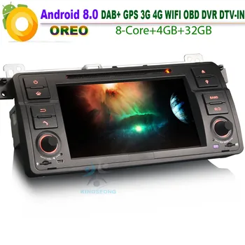 

Android 8.0 DAB+ 8-Core Car GPS Navigation player for BMW M3 3er E46 320 Rover 75 MG ZT Sat Nav WiFi 4G CD GPS DVD OBD SD DVR