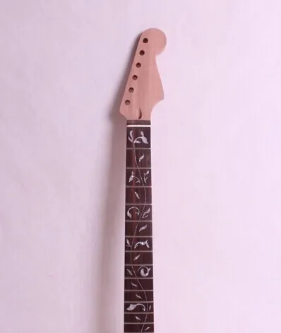 

unfinished electric guitar neckmahogany made and rosewood fingerboard