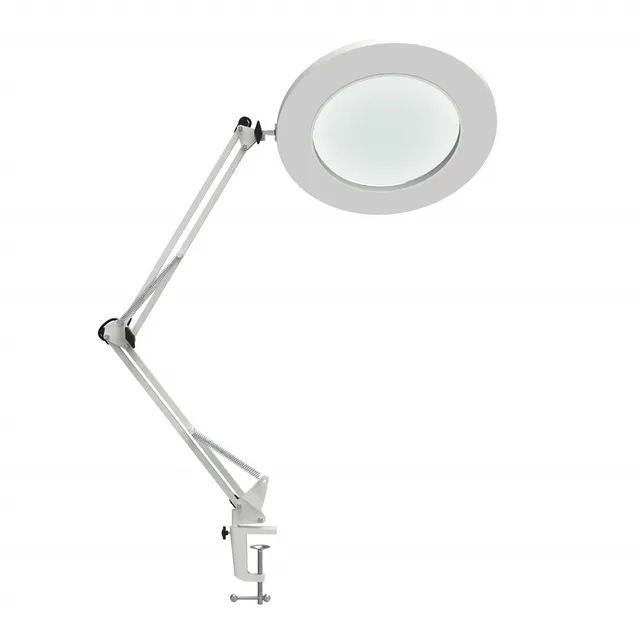 led magnifying table lamp
