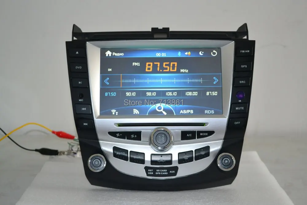 8 "для honda Accord 7 2005 2007 dvd плеер автомобиля gps навигация BT ТВ RDS радио canbus wince 6 0 2 зоны