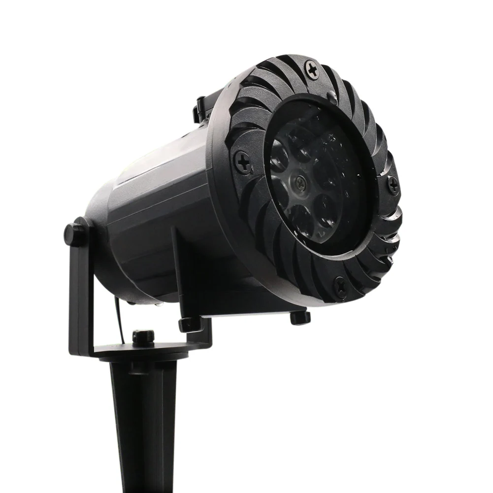 

15 Kinds Of Patterns Christmas Rotating Projector Spotlights LB88