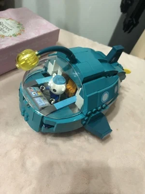 Octonauts Building Block Octo-Pod Octopod Playset & Barnacles kwazii peso Inkling 698pcs Educational octonauts Bricks Toys