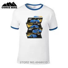 Vintage Streetwear diseño creativo camisetas hombres de manga corta Camiseta cuchara deporte herencia automotriz Jdm coches ropa al aire libre camiseta