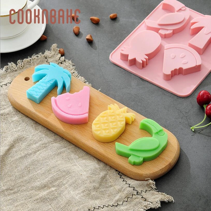 COOKNBAKE силиконовые формы для мыла Микки Маус Силиконовые формы для выпечки тортов Микки форма для желе, пудинга diy украшения торта - Цвет: CDL-030