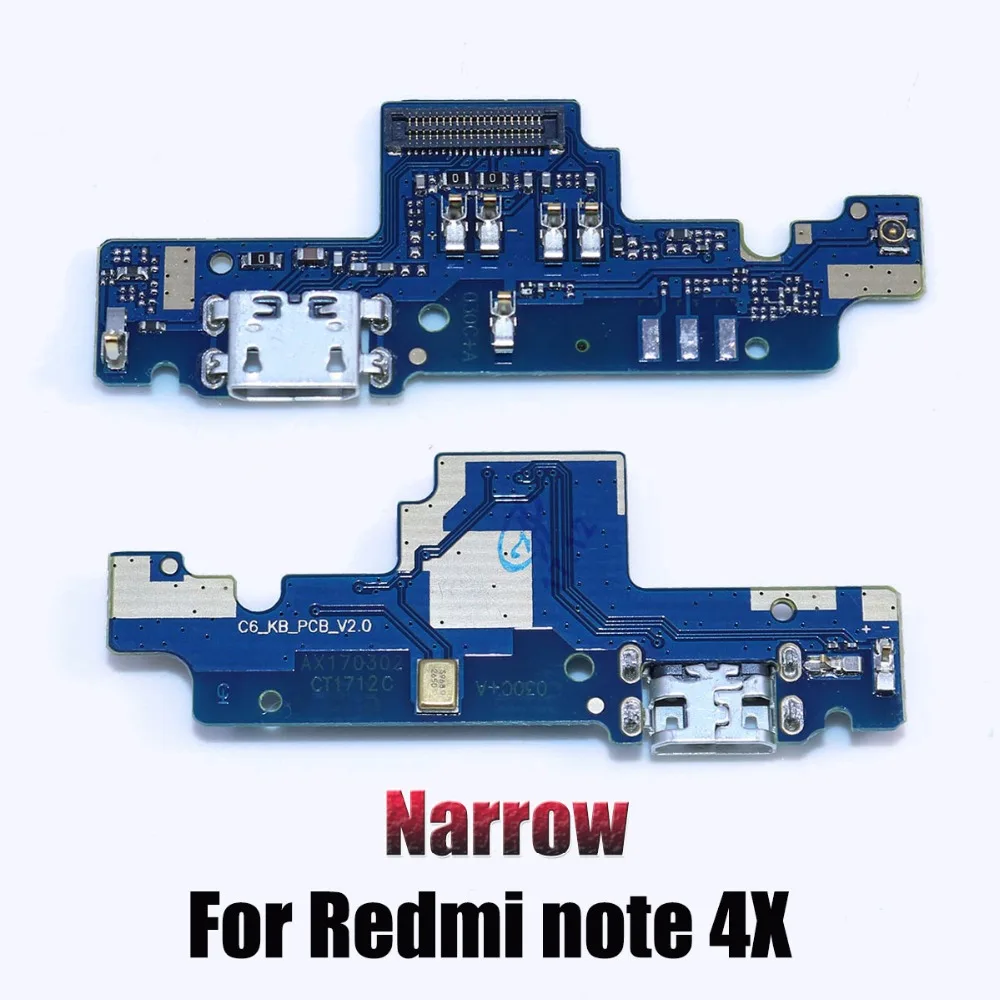 Юйси USB порт зарядное устройство док-станция разъем гибкий кабель Note 4X для Xiaomi для Redmi Note 4 плата с зарядным портом Замена
