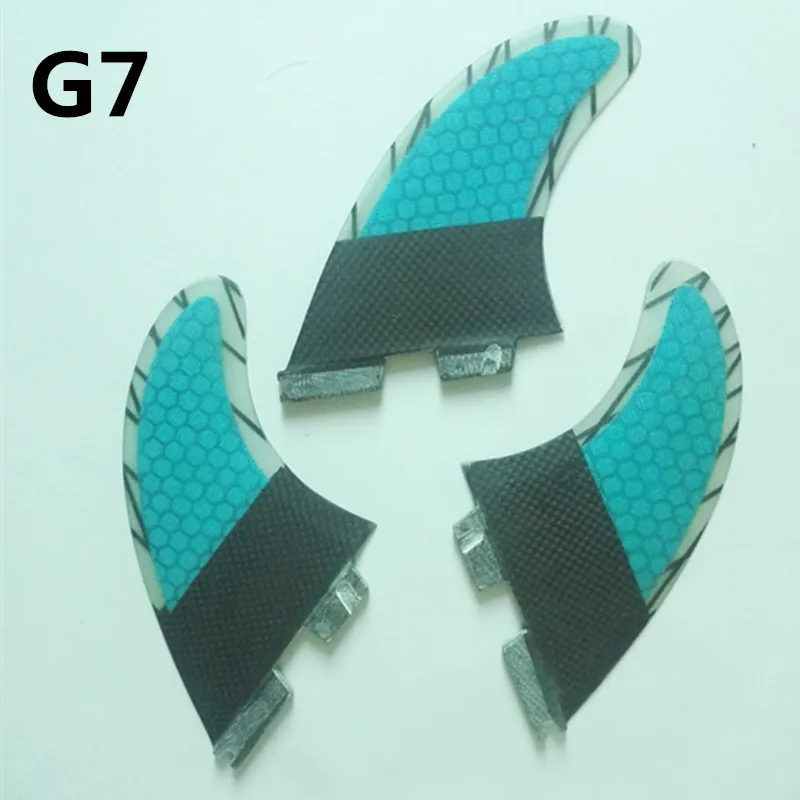 Srfda FCS/FCS II/плавник для серфинга Future design surfing fins/G7 L размер с стекловолокном honey comb