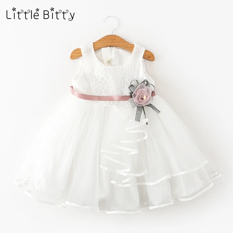 Vestidos/платье принцессы; vestido infantil; летнее платье для девочек; детские кружевные свадебные платья с цветочным рисунком; Одежда для маленьких девочек 1-5 лет - Цвет: DX08-2