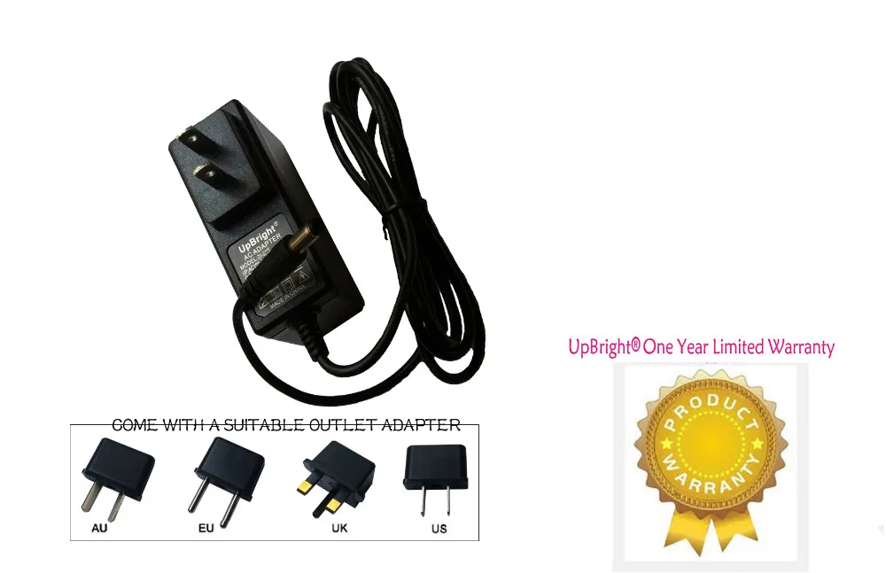 UpBright НОВЫЙ AC/DC Адаптер Для Бринкман Q-Beam 800-2704-1 563-Lumen 800-2655-2 800-2655-4 СВЕТОДИОД