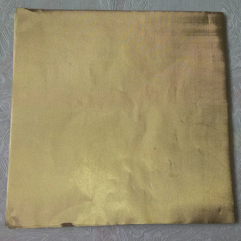 Gold Sweets Candy Package Foil Paper 100Pcs Chocolate Lolly Foil Wrappers Square for Gift Decoration 20x20cm
