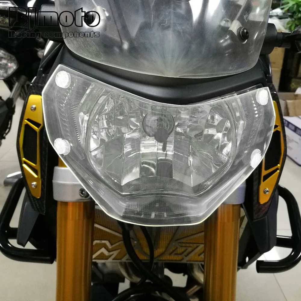 BJMOTO MT/FZ 07 мотоциклетная Защитная крышка для фар из АБС пластика Yamaha MT MT07 2013 2017 FZ FZ07