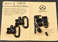 Спарта все стальные ружья 1 дюймов Слинг Вертлюги с Magnum Band разъемная керноприемная труба Винчестер 94 и Марлин 336 адаптер 1391-2 M8101 - изображение