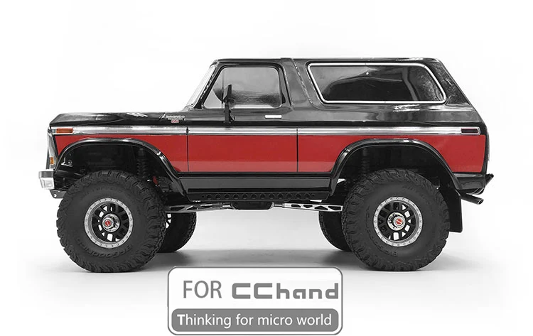 Комплект алюминиевых осей для CCHAND Traxxas TRX-4 TRX4 Bronco RC автозапчасти