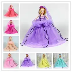 Принцесса платье куклы подобные сказка Белоснежка свадебное платье наряд для вечеринки кукла best девочек подарок