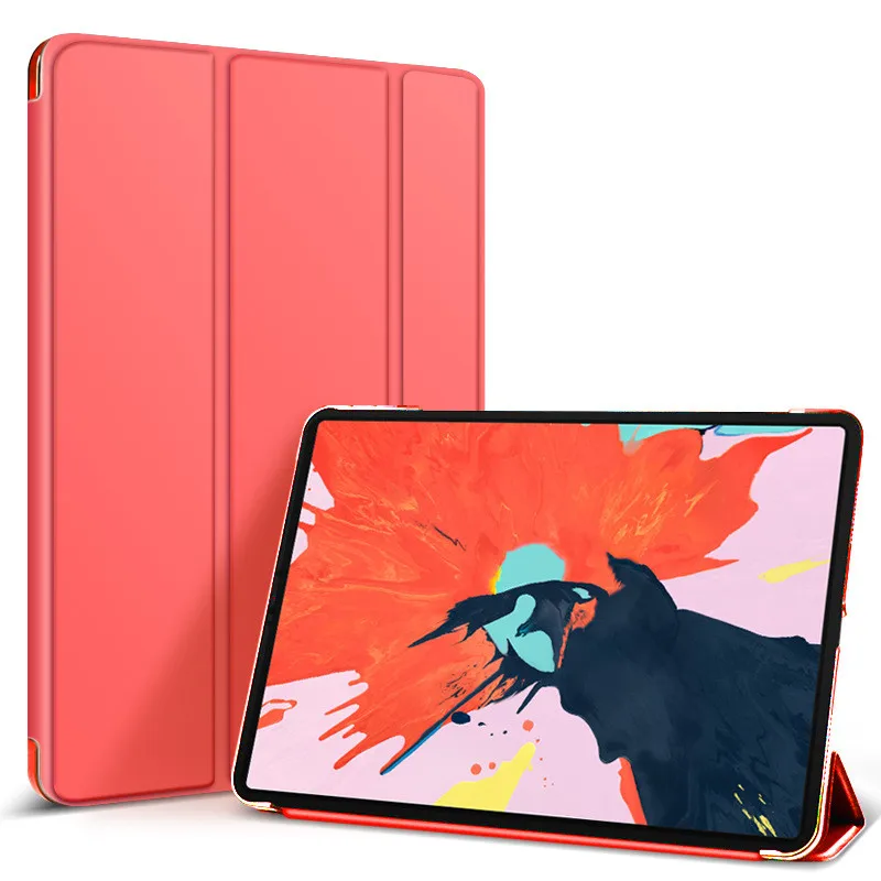 Чехол для iPad Pro 10,5 2017/iPad Air 3 10,5 дюймов 2019 Ultra Slim Smart 3-Складная Подставка Авто Режим сна/Пробуждение задняя крышка + пленка + стилус