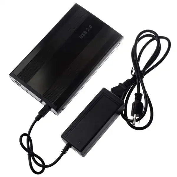 

3.5 inch USB 2.0 IDE Enclosure Cartridge Storage Devices External Case for Hdd with US Plug