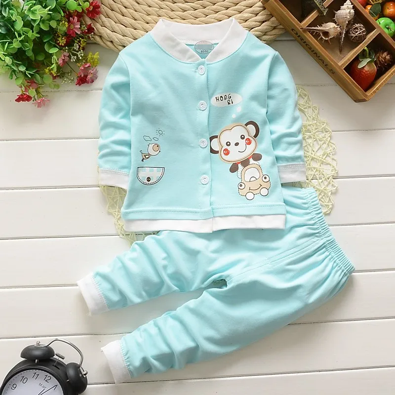 

BibiCola Spring Baby Clothing Sets Boys girls Clothes Cardigan Tops+Pants 2Pcs Sport Suits Children Tracksuit Pajamas Clothing