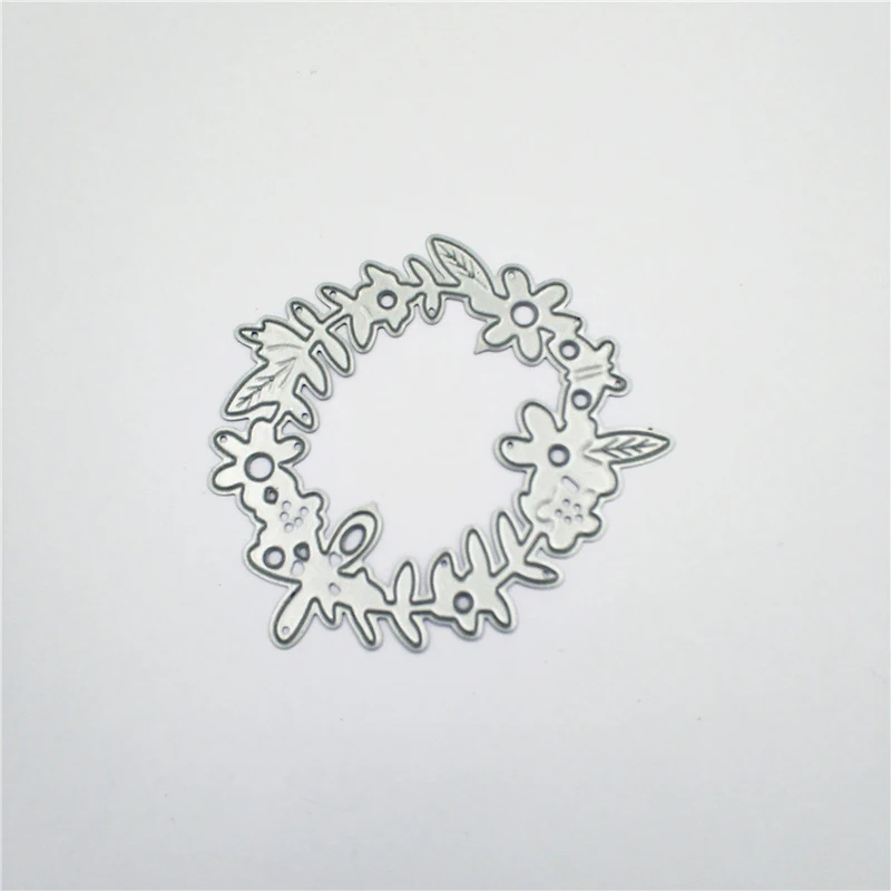 DM330 цветок воротник Fustelle Metalliche за Скрапбукинг Troqueladora Новый 2019 штампов Kscraft DIY