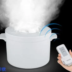 

LK166 Durable ABS Water Smoke Machine 2400ml/h Large Mist Output Pot 25db Low Noise Water Protection Eletric Air Humidifier