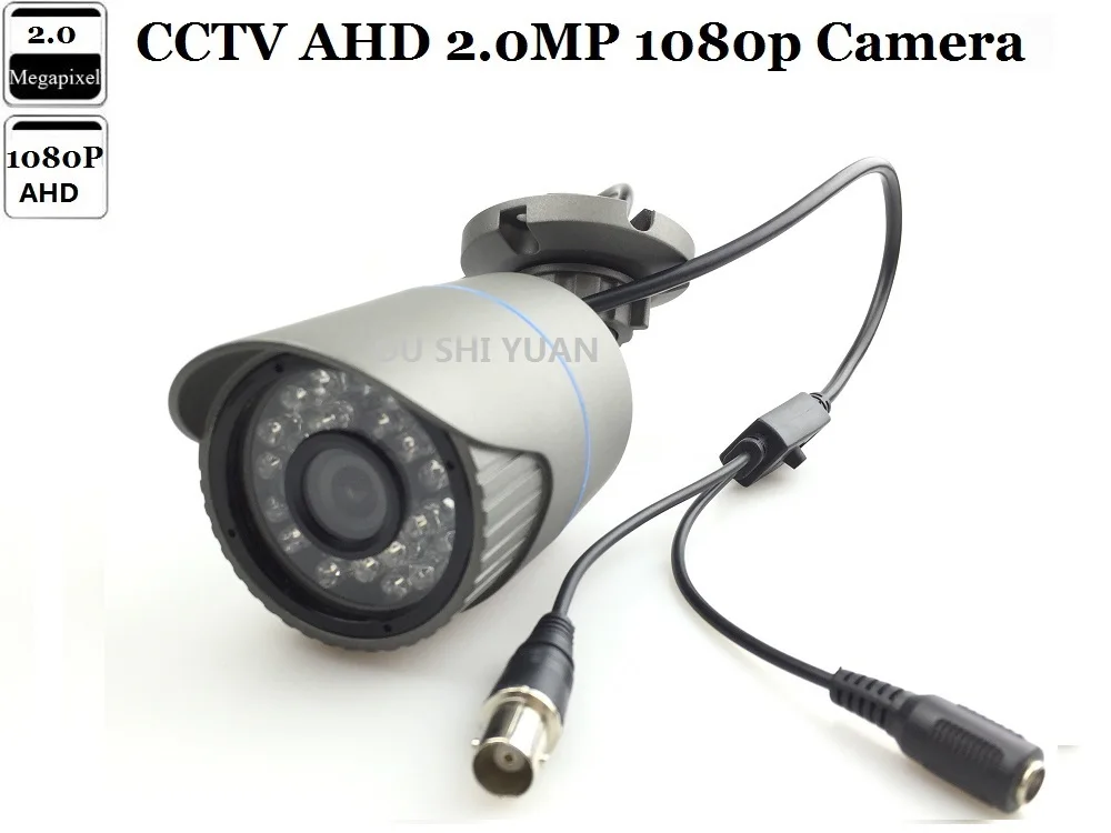 CCTV 1/3" HD 1080P 2.0 MP Sony IMX322 Security Outdoor Waterproof AHD Camera
