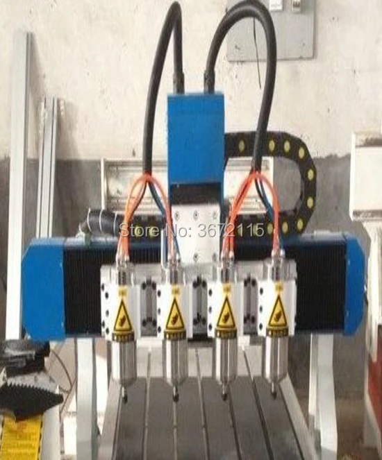 4 spindles