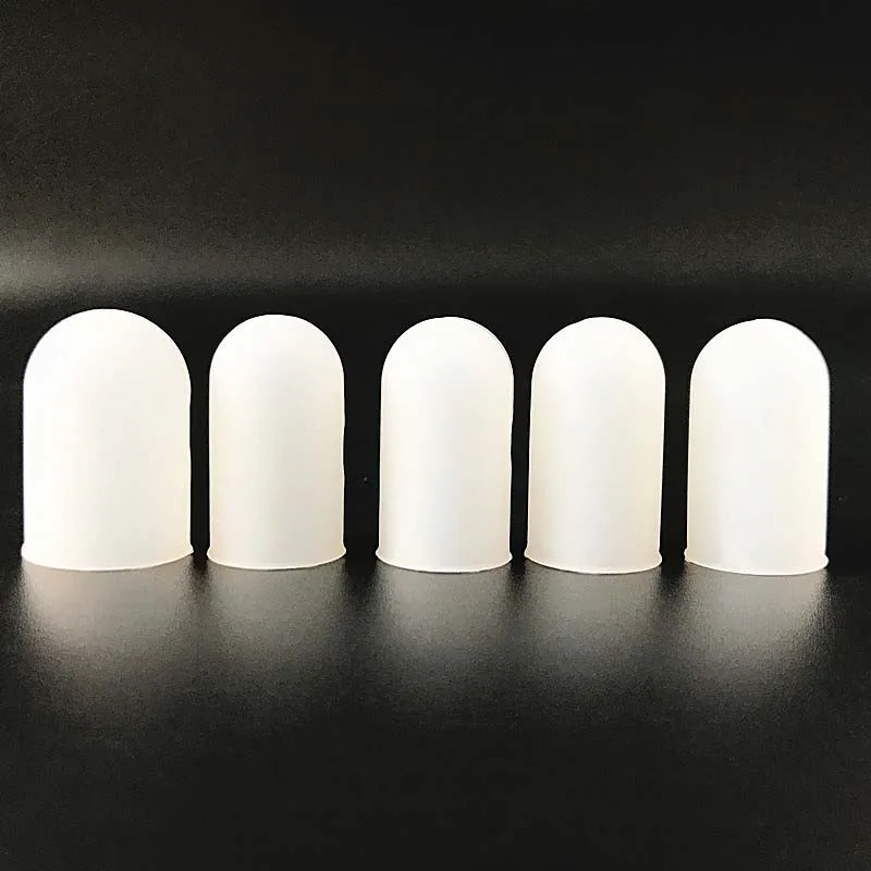 Newly High Quality Silicone Fingers Cover Cap Fingertip Protector Insulation Anti-skid Set For Kitchen Barbecue