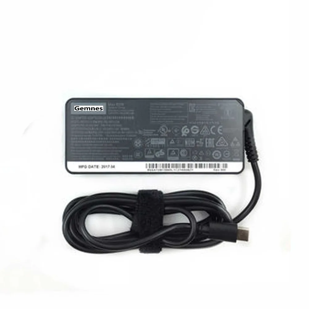 65W USB C Type-C Charger AC Adapter for Lenovo ThinkPad X1 Carbon 2017 2018 Laptop 01FR024 20V 3.25A 65W USB C Type-C Charger AC Adapter for Lenovo ThinkPad X1 Carbon 2017 2018 Laptop 01FR024 20V 3.25A