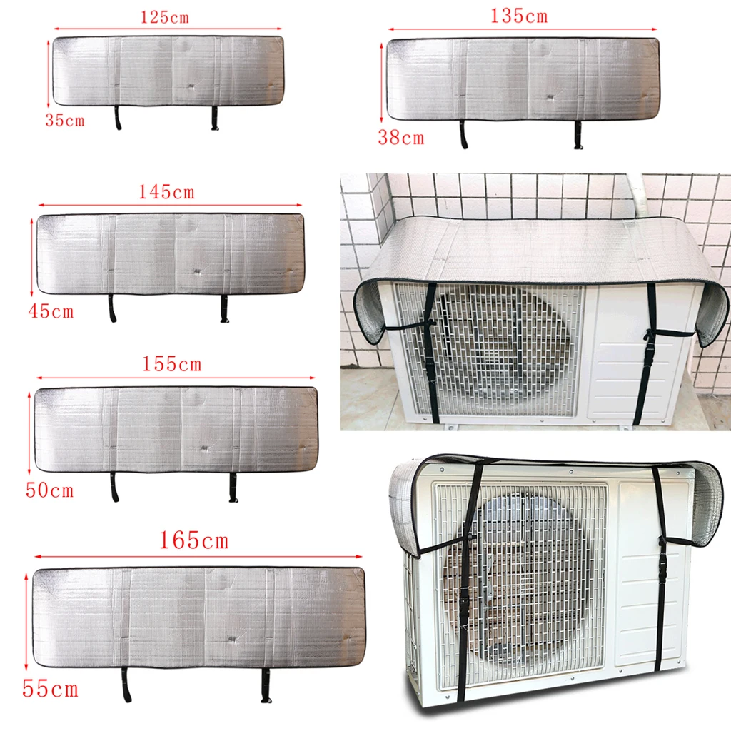 DurableOutdoor Air Conditioner Cover AC ProtectorAnti-Dust Waterproof N2E1