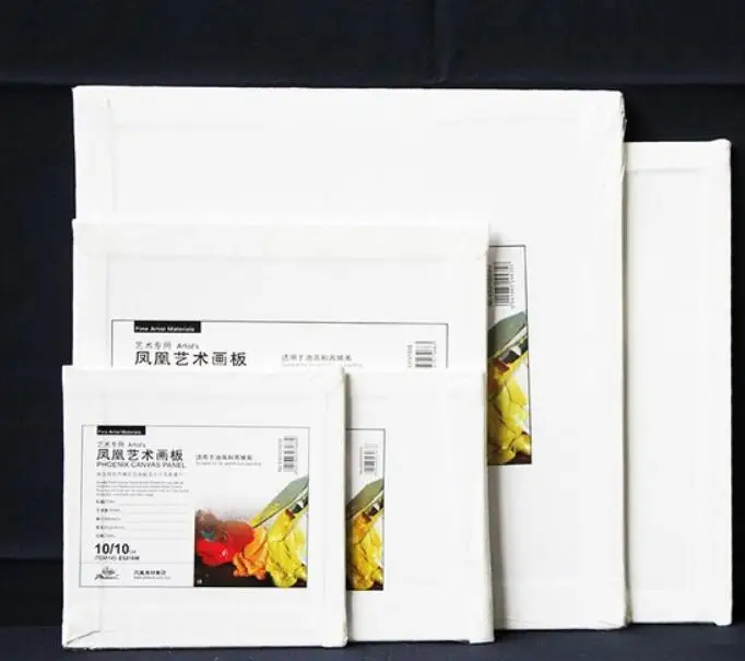 

Blank Art White Canvas Panels Oil Acrylic Painting