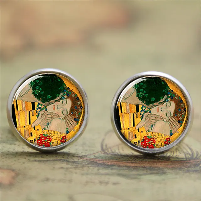 10pairs Lot Klimt Earring Gustav S Representative Work 10pairs Lot Klimt Earring Gustav S Representative Work Print Gl Photo Gift Symbolism