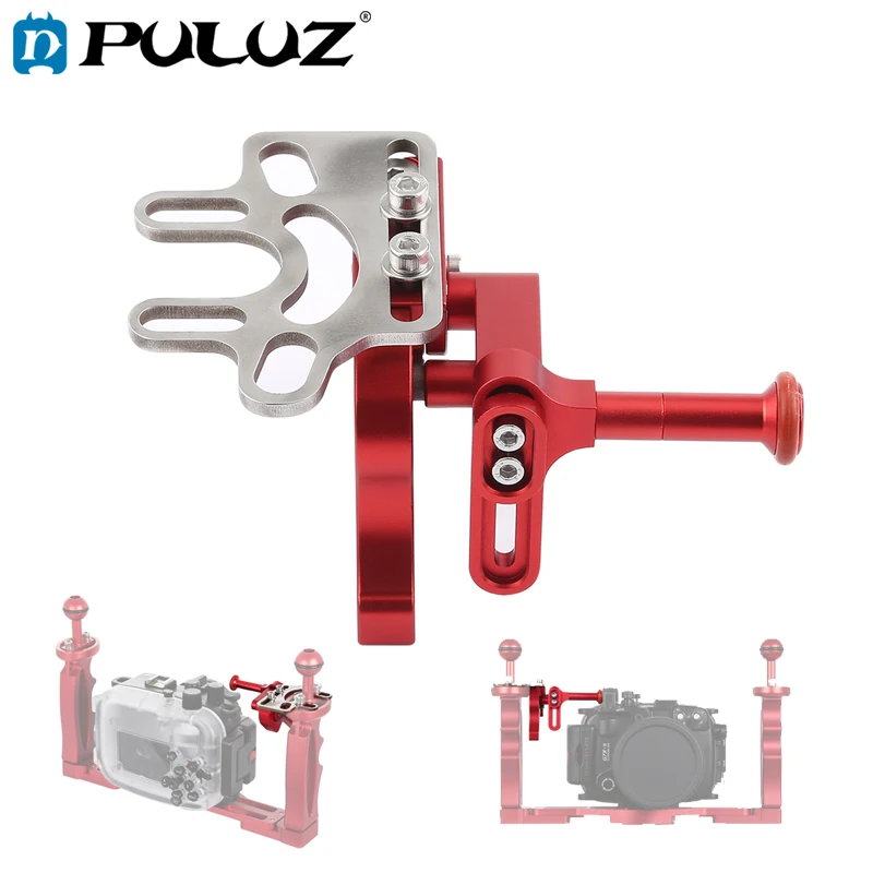 

PULUZ Shutter Trigger Extension Lever Extend Mount Adapter for Underwater Tray Diving Camera Waterproof Housings Case