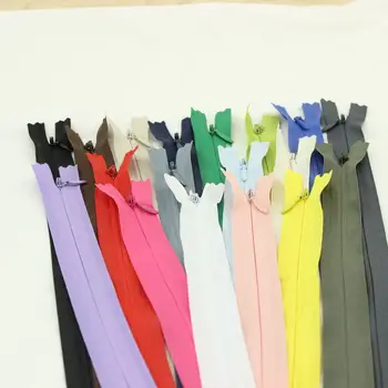 

Alipress 40cm Invisible Zippers 50PCS 3# DIY Nylon Coil Zipper For Sewing Cushion/Back Tailor Tools