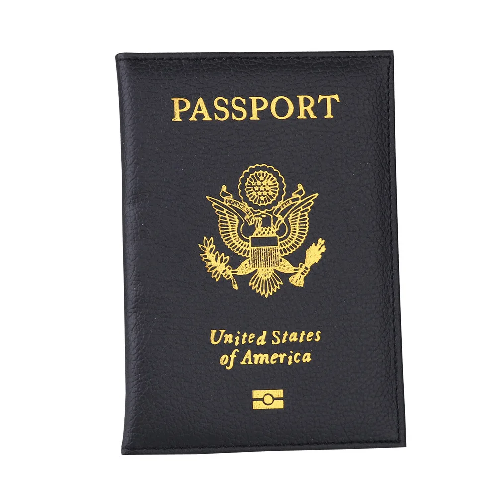 

Brand Wallets Men Women Unisex Passport Cover Card Holder Protector Wallet Business Card Holders Cards Wallet porte carte 2019