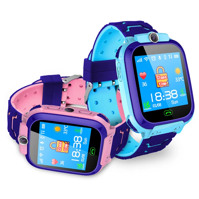 

New Smart watch LBS Kid SmartWatches Baby Watch for Children SOS Call Location Finder Locator Tracker Anti Lost Monitor+Box