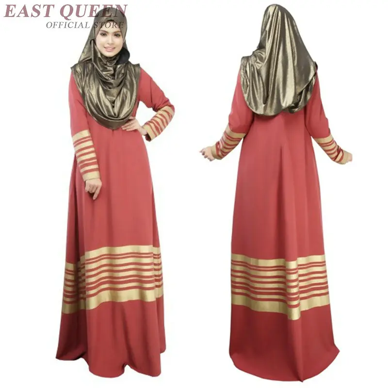 Женское платье туника с длинным рукавом и цепочками модель DD287|muslim dress|women abaya