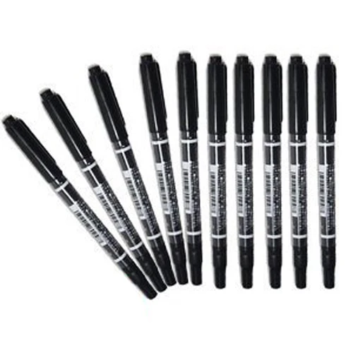 

10 Pcs Tattoo Pen Tattoo Skin Marker Marking Scribe Pen Fine & Reg Tip - Tattoo Pen