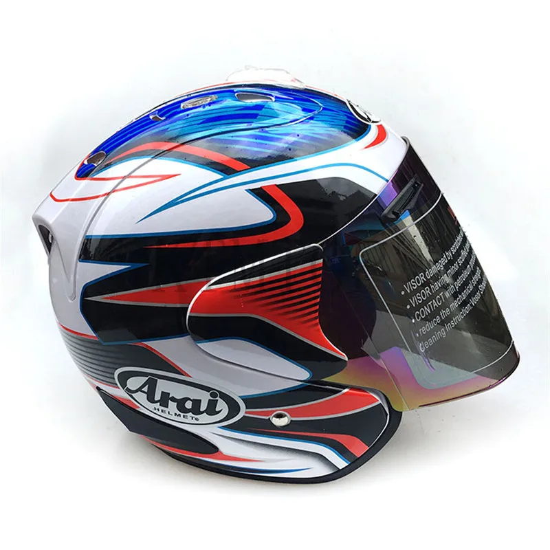 Arai двойного назначения мотоциклетный шлем в виде черепа Capacete Casco Новинка Ретро шлем мотоцикл открытый шлем